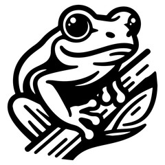 Tree Frog Illustration.