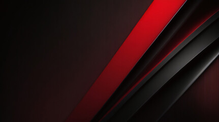 Obraz premium 3D red gray techno abstract background overlap layer on dark space with rough decoration. Modern graphic design element cutout shape style concept for web banners, flyer, card, or brochure cover.