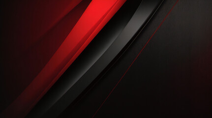 Obraz premium 3D red gray techno abstract background overlap layer on dark space with rough decoration. Modern graphic design element cutout shape style concept for web banners, flyer, card, or brochure cover.