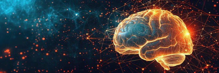 neural network in the form of a brain