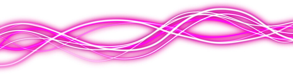 glowing pink neon technology line effect © irham