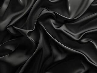 Fototapeta premium abstract smooth black background-closeup texture black color