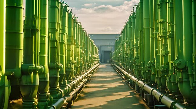 Green hydrogen energy pipeline industry