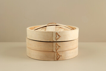 Chinese Dumpling Bamboo Steamer