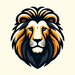 Fototapeta premium flat vector logo of animal 