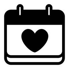 Wedding Day Vector Icon Illustration in Mix Style, Suitable for Web & Apps, Presentation, or Social Media