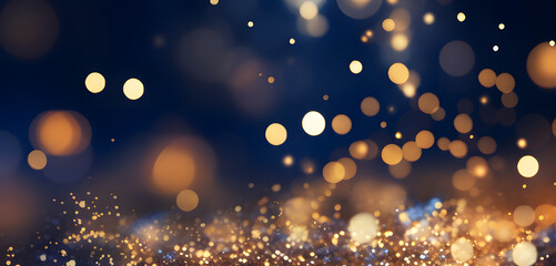 Dance of Lights: An Abstract Background with Bokeh Effects