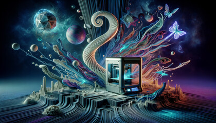 Futuristic FDM 3D Printer Creates Mind-Bending M�bius Strip Structure