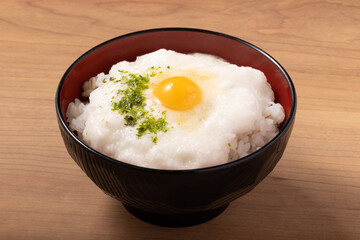 とろろご飯（麦めし）