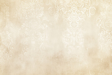 Vintage Background Overlay: Delicate Lace on Aged Paper Texture - Ideal for Artistic Projects, Scrapbooking, and Antique Decorations