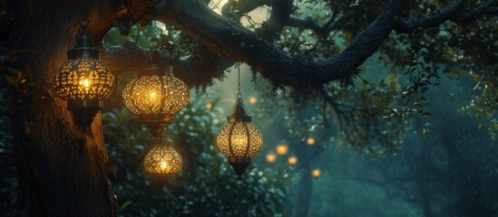 Enchanting Lantern Shapes Stretch the Visual Effect