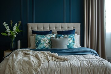 Serenely Minimalist Bedroom Retreat,Cozy Bedroom Haven in Minimalist Style