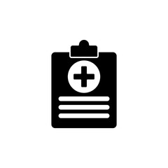 prescription Icon Vector Design Template. Editable Stroke.