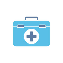 first aid kit Icon Vector Design Template. Editable Stroke.