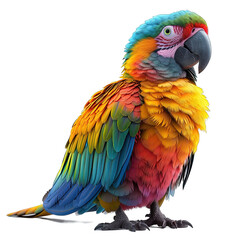 Obraz premium Parrot Cute Cartoon