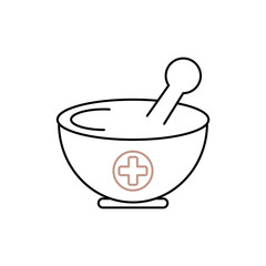 pharmaceutical Icon Vector Design Template. Editable Stroke.