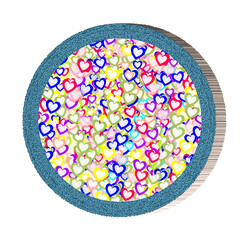 abstract colorful circle