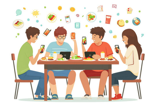 Technology Integration: In some cases, social dining experiences leverage technology, such as apps or platforms that connect people with similar culinary interests
