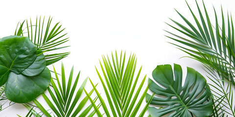 palm tree leaves