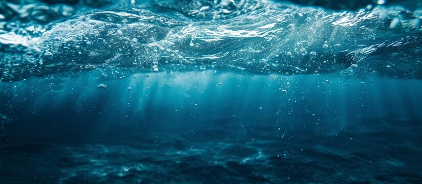 Lost Lead Sinker Polluting Sea: A Haunting Image of Lost, Lead, and Sinker Polluting the Deep Blue Sea
