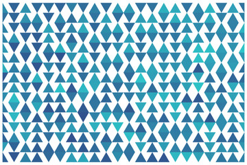 Modern blue triangle design vector background