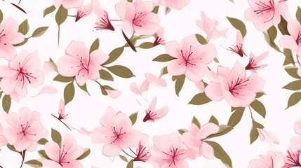 Tafelkleed small Azalea,  pattern banner wallpaper © basketman23