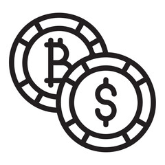 exchange line icon