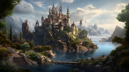 3D fantasy world that will transport you to a realm of wonder and enchantment