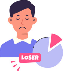 Loser Candidate Election Icon