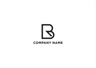 Obraz premium Initial Letter BR logo icon template