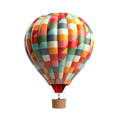 Fototapeta premium Air Balloon PNG Cutout, Generative AI