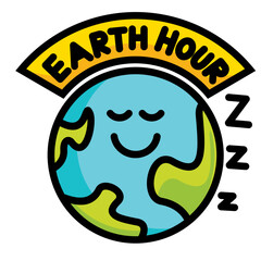 Earth Hour Icon