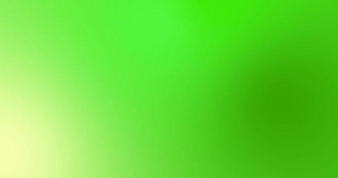 Abstract gradient green color animation background 4K