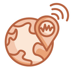 Earthquake Awareness Icon