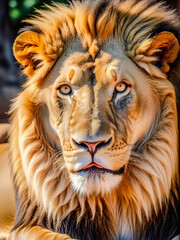 Obraz premium portrait of a lion