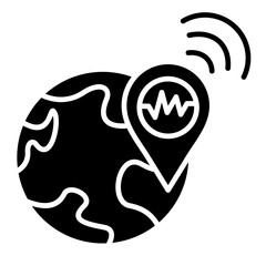 Earthquake Awareness Icon