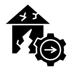 Earthquake Preparedness Icon