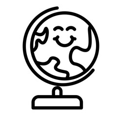 Earth Globe Icon