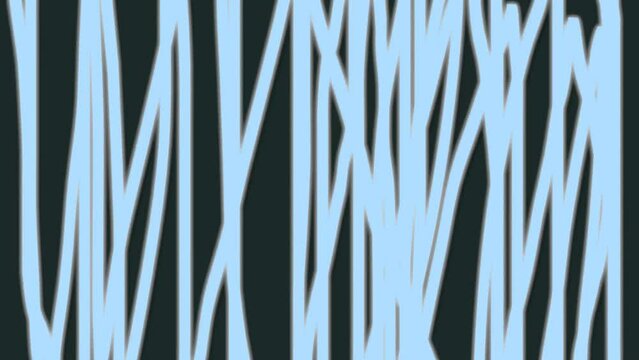 Neon or glowing lines in the form of animation