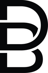 Vector BD, DB logo