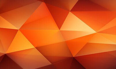 Yellow orange red abstract background for design. Geometric shapes. Triangles, squares, stripes, lines. Color gradient. Modern, futuristic. Light dark shades. Web banner
