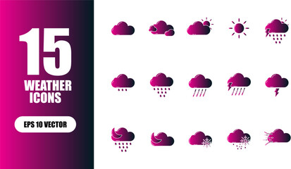 Weather Icon Illustration Collection