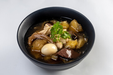 fish maw soup or chinese soup.