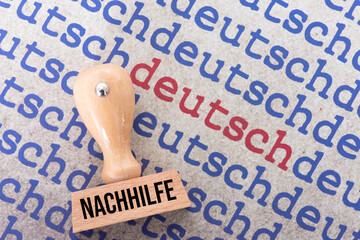 Deutsche Sprache und Stempel Nachhilfe