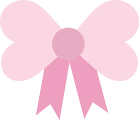 cute bow easter element
