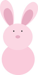 cute bunny easter element