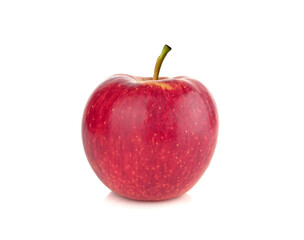 Red apple isolated on the white background
