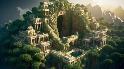 world of enchantment and beauty with a mesmerizing 3D image of a fantasy realm