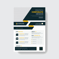 Professional Corporate Business Flyer Template,
