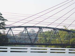 lines on the bridge